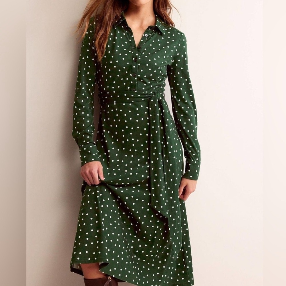 Boden shirt dress, size US 2P, UK 6P, fits XS